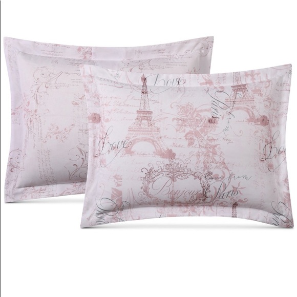 - Paris 3-Pc. King Comforter Mini Set, Color:Blush - Picture 3 of 7